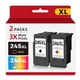 thumbnail image 1 of Cartuchos de tinta Oillike compatibles para Canon 245XL 246XL, paquete de 2, 1 of 7