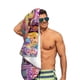 thumbnail image 5 of Sunny Day Toalla de playa de secado rápido con diseño temático, regalo para mujeres y niñas, ideal para cumpleaños, fans, amantes de la música, uso en la playa o al aire libre, 78 × 150 cm, 5 of 6