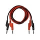 thumbnail image 1 of Cable De Prueba Con Conector Banana Apilable [39 Cm 1 Juego], 1 of 7