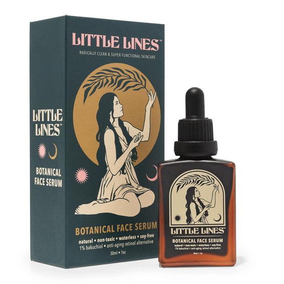 Sérum de aceite facial Little Lines Botanical Bakuchiol Antiedad