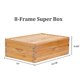 thumbnail image 5 of Colmena BeeCastle Langstroth de Madera de Cedro Encerada de 8 Marcos, 5 of 7