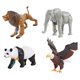 thumbnail image 2 of 4x Transformación Figuras De Animales Juguetes Robot Juguete Educativo Para Ni?os, 2 of 5