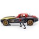 thumbnail image 3 of Coche fundido a presión Jada 1966 Chevy Corvette Stingray 1:24 con figura, 3 of 9