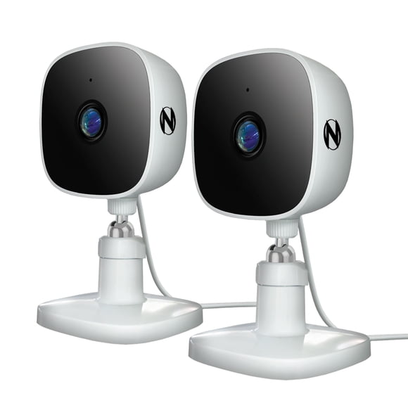 Cámara de seguridad interior Night Owl 1080p inalámbrica con audio bidireccional, paquete de 2