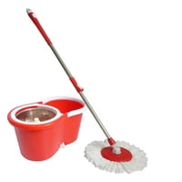 Genérico - Mopa Centrifuga Con Balde Rojo