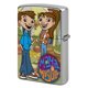 thumbnail image 1 of Maya y Miguel-theme Copper Metal Lighter Shell, Premium Replacement Refillable Lighter Case with Durable Metal Construction, Compatible with Zippo and Most Standard Lighter Models, 1 of 6