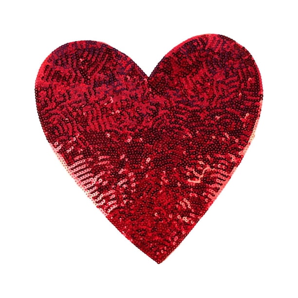Corazón Hierro En Parche Decoración DIY Manualidades Costura Pegatina Jeans Ropa Chaqueta