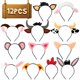 thumbnail image 1 of Diademas con Orejas de Animales de Granja CiyvoLyeen 12 pzas, 1 of 6