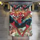 thumbnail image 1 of The Amazing Spiderman 3 Piece Sets Full/Queen Size - Reversible Microfiber Quilts with 2 Shams Soft Lightweight Bedspread Coverlet Comforter for All Season Bed Sheets, 1 of 5