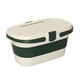 thumbnail image 1 of Cesta De Picnic Plegable Caja De Almacenamiento De Gran Capacidad Cesta De Almacenamiento Portátil Blanco Verde, 1 of 5
