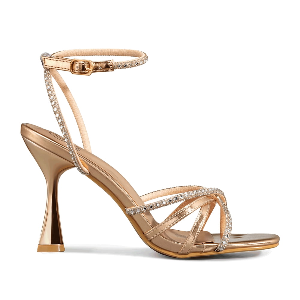 Sandalia Taco Alto Fiesta Mujer Weide Qiu385