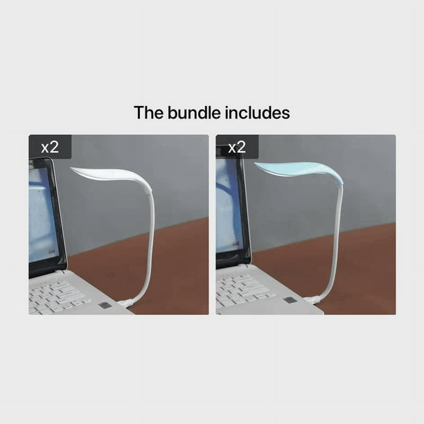 Portable Folding Led Reading Light, Super Bright Usb Desk Lamp For Computer, Laptop, Night Lighting
