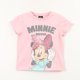 thumbnail image 1 of Polera Manga Corta Niña Minnie Lentejuelas Rosado Disney, 1 of 5