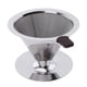 thumbnail image 4 of 1 Filtro De Café De Acero Inoxidable Para Verter Sobre Gotero De Cono Reutilizable 11,5 Cm B, 4 of 5