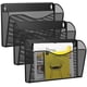 thumbnail image 1 of Organizador de archivos de pared GDINDINFAN de malla metálica con 3 compartimentos, 1 of 7