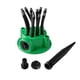 thumbnail image 1 of Pulverizador flexible de césped y jardín Pulverizador de jardín Sistema de riego automático de 360 °, pulverizador de 12 tubos para riego, riego de césped y plantas manos libres, 1 of 3