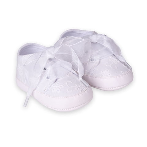 Zapatillas Recién Nacido Niña Blanco Pillin
