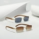 thumbnail image 4 of Trendy Men's Frameless Rectangle Sunglasses with UV400 Protection, 4 of 5