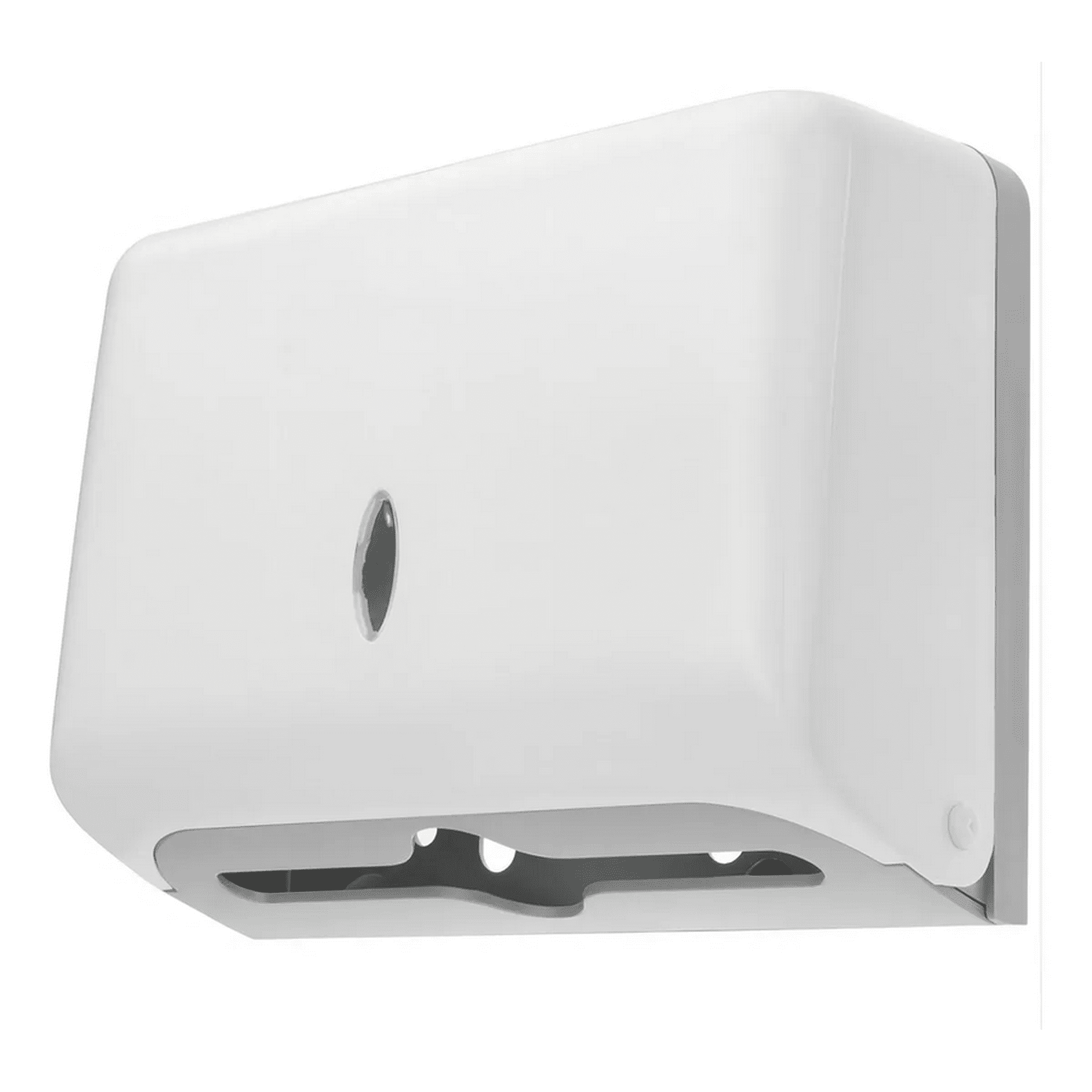 Genérico - Dispensador Hoja Interfoliada Liso Corto Color Blanco