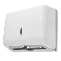 Genérico - Dispensador Hoja Interfoliada Liso Corto Color Blanco