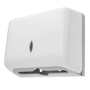 Genérico - Dispensador Hoja Interfoliada Liso Corto Color Blanco