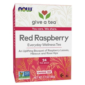 Té Now Foods Righteous Raspberry 24 Unidades Mujer