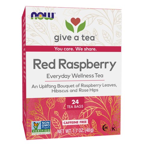 Té Now Foods Righteous Raspberry 24 Unidades Mujer
