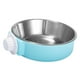 thumbnail image 2 of Crate Dog Bowl Colgando Alimentador De Agua Pet Feeding Bowl Para Conejo Hurón Cachorro Azul, 2 of 5