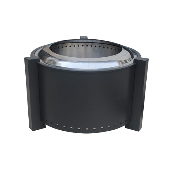 Fogon Brasero Sin Humo 65 cms  PATAGON Black