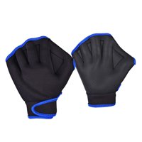 Ioensy - 1 Par De Guantes De Natación Para Paletas De Mano Para Surfear Profesionales De Aeróbic Acuático Negro 18Cm X 19Cm