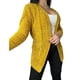 thumbnail image 1 of Tapado Mujer Chenille Toda Temporada Broche Colores Q755, 1 of 2