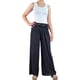 thumbnail image 1 of Pantalon Palazzo Mujer Fiesta Cintura Elasticada Tela Plisada 140, 1 of 5