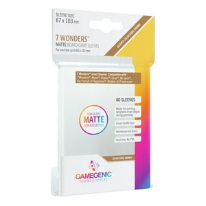 Gamegenic - Fundas Protectores Matte Gg - 7 Wonders (67 X 103 Mm)