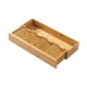 thumbnail image 2 of Caja De Cubiertos De Madera Organizador De Cajones De Cocina Multiusos Para Cucharas, Tenedores Y Cuchillos Retráctil, 2 of 5