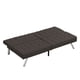 thumbnail image 2 of WOOD FRAME, STAINLESS LEG, FUTON, SOFA BED Espresso, 2 of 3