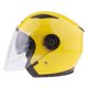thumbnail image 5 of Casco Moto Abierto 3/4 Para Visera Integral Amarillo XL, 5 of 5