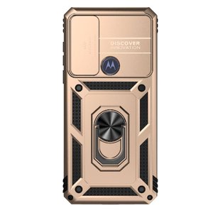 Estuche Gangxun Para Motorola Moto G Power 2022, Soporte Giratorio 360°, Estilo Mecánico Y Magnético