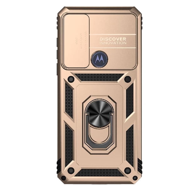 Estuche GANGXUN para Motorola Moto G Power 2022, soporte giratorio 360°, estilo mecánico y magnético