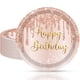 thumbnail image 1 of Platos de fiesta Cekivina Rose Gold, 23 cm, papel desechable, 20 unidades, 1 of 6