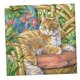 thumbnail image 5 of Kit De Punto De Cruz Estampado De Artesanía - Gato Gato En La Silla 11ct, 5 of 5