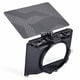 thumbnail image 1 of Mini caja mate inclinable Matte Box con soporte para filtro de luz, 1 of 8