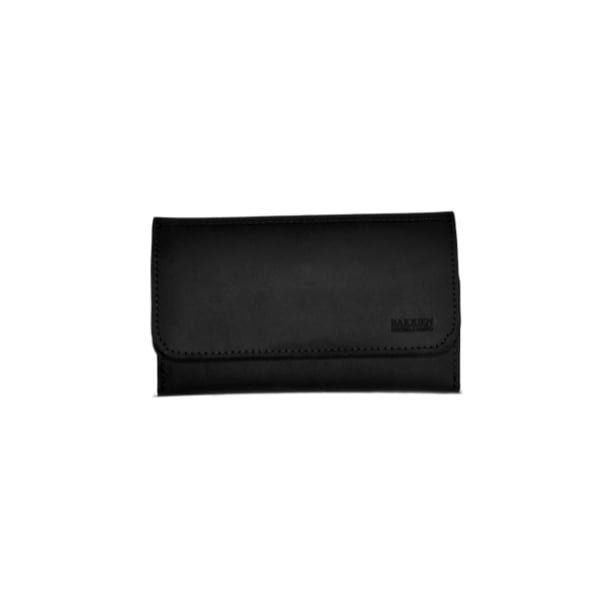 Raiquen - Tabaquera De Cuero Negro Cowboy Hecho A Mano