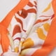 thumbnail image 4 of Pañuelo tipo seda 70 x 70 estampado floral otoñal naranja Talla Única, 4 of 4