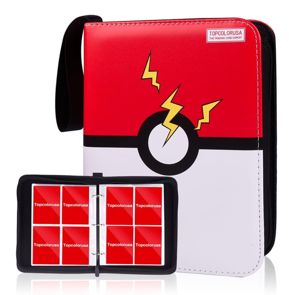 Archivador de Cartas Topcolorusa para 800 Cartas con 100 Fundas, 4 Bolsillos