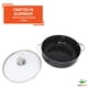thumbnail image 3 of Horno Caldero dutch Oven Bistro De Cerámica Antiadherente De 4 4 Cuartos De Galón Negro, 3 of 8