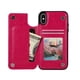 thumbnail image 1 of For IPhone 14 13 12 11 Pro Max XR XS Max SE 2022/2020 7 8 Plus Wallet Case With Card Holder, PU Leather Kickstand Card Slots Case, Double Magnetic Clasp And Durable Shockproof Cover, 1 of 3