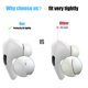 thumbnail image 5 of [3 pares] Almohadillas de repuesto para Airpods Pro con caja de almacenamiento, 5 of 6