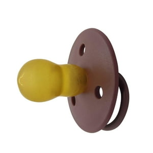 Mininor - Chupetes Redondos Latex 6M 2Uns Burdeo