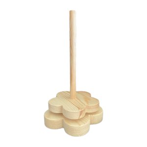 Magideal - Soporte De Bola De Hilo, Soporte De Madeja De Hilo, Artesanía De Ganchillo De Madera, Accesorios De Tejido, Organizador, Soporte De Bobinadora, Husill