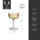 thumbnail image 3 of Copa de cóctel Viski 230 ml, juego de 2 de cristal, 3 of 9